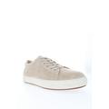 Wide Width Men's Propet Kenji Men'S Suede Sneakers by Propet in Sand (Size 9 1/2 W)