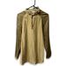 Burberry Tops | Burberry Womens Tan Cut Off Long Sleeve Mock Neck Pullover Blouse Top Size 4 | Color: Brown/Tan | Size: 4