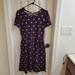 Lularoe Dresses | Lularoe Amelia | Color: Purple | Size: L