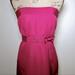 J. Crew Dresses | J Crew Hot Pink Strapless Silk Dress Sz 4 | Color: Pink | Size: 4