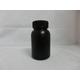 30pcs/lot 100ml black HDPE bottles,Plastic Bottle, 100g Pill capsule Bottle with scew cap and inner cap ZKH47