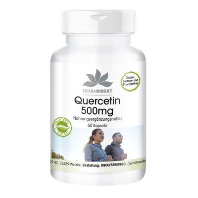 Quercetin 500 mg Kapseln 60 St Image