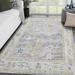White 36 x 24 x 0.08 in Area Rug - AMER Rugs Vintage Traditional Bordered Low Pile Performance Area Rug Polyester | 36 H x 24 W x 0.08 D in | Wayfair