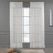 Lilijan Home & Curtain Extra Long & Extra Wide Dots Lace Patterned Sheer Curtain Panels Polyester in White | 72 H x 52 W in | Wayfair