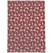 White 60 x 36 x 0.08 in Area Rug - Red Barrel Studio® DELIA FLORAL RED Outdoor Rug By Becky Bailey Polyester | 60 H x 36 W x 0.08 D in | Wayfair