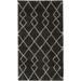 "Geometric Shag Grey & Silver 2'2"" x 3'9"" - Nourison 99446482143"