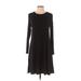 Old Navy Casual Dress - A-Line: Black Solid Dresses - Women's Size Small