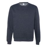 Independent Trading Co. SS3000 Midweight Sweatshirt in Classic Navy Blue Heather size Large