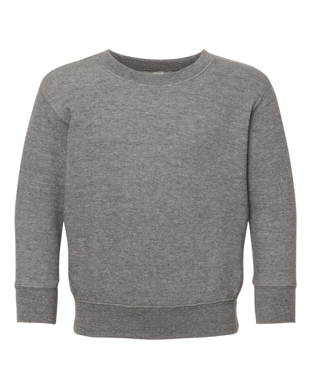 Rabbit Skins 3317 Toddler Crew Fleece Sweatshirt in Granite Heather size 7 LA3317