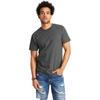 Hanes 518T Men's Tall 6.1 oz. Beefy-T-Shirt in Smoke Grey size 2XLT | Ringspun Cotton