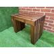 Rustic designed wood bench / garden bench / bed ends / reception room / hallway