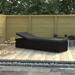 Sun Lounger, Rattan Sun Lounger W/ Cushion for Patio & Lawn & Garden