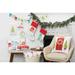 Christmas Car Printed & Embellished Throw Pillow