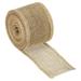 2 Inch Wide 6.56 Yards Gingham Ribbon Wired Edge, Light Brown - 2 inch x 6.56 Yard (W*L)