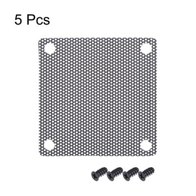 PC Dust Fan Screen with Screws for Cooling Dustproof Case Cover