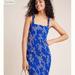 Anthropologie Dresses | Anthropologie Faithfull Farah Smocked Midi Dress Cobalt Blue - Medium | Color: Blue | Size: M