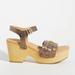 Anthropologie Shoes | Kork-Ease Walda Clog Heels - Bronze Metallic | Color: Brown/Tan | Size: 9