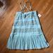 Free People Dresses | Free People Sundress - Never Worn, Tag On | Color: Blue/Green | Size: S