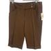 Michael Kors Shorts | Nwt Michael Kors Knicker Shorts Brown Women's 4 | Color: Brown | Size: 4