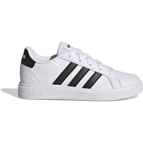 ADIDAS Kinder Halbschuhe Grand Court Lifestyle Tennis Lace-Up, Größe 36 in Weiß