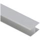 Alberts 030814 H-Profil | selbstklemmend | Aluminium, silberfarbig eloxiert | 1000 x 19,5 x 30 mm