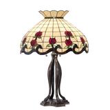 Meyda Lighting Roseborder 32 Inch Table Lamp - 228801
