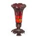 Meyda Lighting Stained Glass Pond Lily 8 Inch Table Lamp - 239057