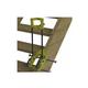 Support de perçage pivotant sans dispositif de serrage pour la construction d'escaliers pour mèche
