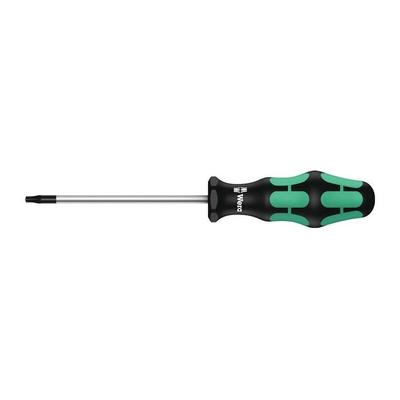 Wera - Schraubendreher 367 torx Größe t 10 Klingenlänge 80 mm 2-Komponentengriff Rundklinge