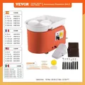 VEVOR-Machine à poterie électrique 28cm 350W poignée manuelle et pédale pour l'école travail de