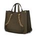 MKF Collection by Mia K. Women's Totebags Olive - Olive Stella Tote