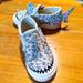 Vans Shoes | Baby Vans Leather Shark Shoes | Color: Gray/White | Size: 5.5bb