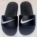 Nike Shoes | Black Nike Slides Toddler Boy Size 11c | Color: Black | Size: 11b