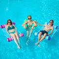 Sloosh 3 Pack Inflatable Pool Float Hammock, Water Hammock Lounges, Multi-Purpose Swimming Pool Accessories (Saddle, Lounge Chair, Drifter) for Lake, Outdoor, Beach