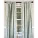 RLF Home Duval Stripe Pair of Panels 100% Cotton in Green/Blue | 96 H x 50 W in | Wayfair 70367-96-OC