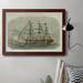 Longshore Tides Antique Clipper Ship I Premium Framed Canvas- Ready To Hang Canvas, Solid Wood in Brown/Gray | 18 H x 27 W x 2.5 D in | Wayfair