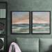 Orren Ellis Vast Marsh I Premium Framed Canvas - Ready To Hang Canvas, Solid Wood | 16 H x 38 W x 1.5 D in | Wayfair