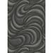 Latitude Run® 33' L x 21" W Textured Wallpaper Roll in/Matt/Mit/Metallic/Effekt Non-Woven in Black | 21 W in | Wayfair