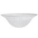 Aspen Creative Torchiere/Swag/Pendant Glass Shade.Frosted Finish.6" Height x 15-3/4" Diameter