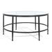 SAFAVIEH Couture High Line Collection Edmund Gilt Round Cocktail Table - 40 IN W x 40 IN D x 19 IN H