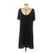 Mossimo Supply Co. Casual Dress - Shift: Black Dresses - Women's Size Medium