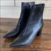 J. Crew Shoes | J.Crew Sadie Boots Leather Black Ab129 Ankle | Color: Black | Size: 10