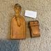 Louis Vuitton Accessories | Louis Vuitton Luggage Tag And Belt #Va00 | Color: Tan | Size: Os