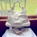 Michael Kors Bags | Euc Michael Kors Devon Leather Tote | Color: Gold/White | Size: Os