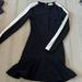 Michael Kors Dresses | Michael Kors Black Long Sleeved Skater Dress | Color: Black/White | Size: 0