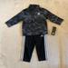 Adidas Matching Sets | Adidas Baby Boys Outfit Size 12 Months | Color: Black | Size: 12mb
