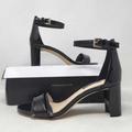 Nine West Shoes | New Women's 6.5 Nine West Pruce Sandals In Black Patent Leather | Color: Black | Size: 6.5