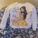 Disney Shirts & Tops | Girls - Disney Brand Jumping Bean Sweatshirt - Size 7 - Nwot | Color: Cream/Gold | Size: 7g