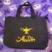 Disney Bags | Disney Aladdin The Musical Tote Bag | Color: Black/Gold | Size: Os