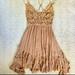 Free People Dresses | Free People Adella Slip Dress Tan Free People Free People Free People Adella | Color: Tan | Size: M